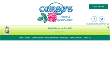 Tablet Screenshot of corsos.com